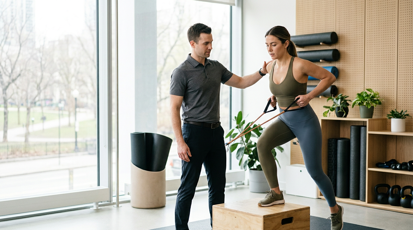 Profesionalna terapevtska obravnava in dinamična vadba